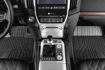 5 р. Коврик в салони премиум-класса Kvest  Toyota Land Cruiser  200 (2015-2021). Увеличить фотографию 2