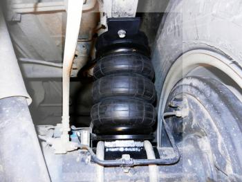 19 999 р. Комплект вспомогательной пневмоподвески на заднюю ось Aride (рессорный мост)  Toyota Land Cruiser  J70 (1984-2015) (грузовой). Увеличить фотографию 3
