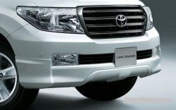9 299 р. Накладка на передний бампер ORIGINAL Toyota Land Cruiser 200 дорестайлинг (2007-2012) (Неокрашенная). Увеличить фотографию 1