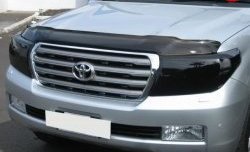 399 р. Темная защита передних фар Novline (2011 м.г.) Toyota Land Cruiser 200 дорестайлинг (2007-2012). Увеличить фотографию 1