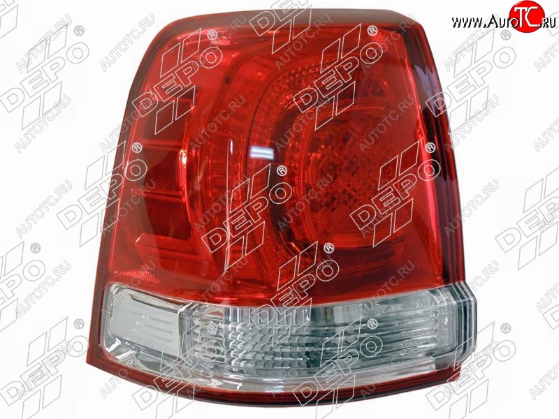 7 499 р. Левый фонарь DEPO  Toyota Land Cruiser  200 (2007-2012)