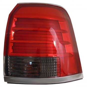 1 499 р. Правый фонарь SAT (хром) Toyota Land Cruiser 200 дорестайлинг (2007-2012). Увеличить фотографию 1