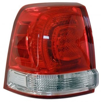 4 899 р. Левый фонарь SAT Toyota Land Cruiser 200 дорестайлинг (2007-2012). Увеличить фотографию 1