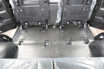 1 459 р. Комплект 3D ковриков салона Element (полиуретан)  Toyota Land Cruiser  200 (2007-2012) (Серые). Увеличить фотографию 2
