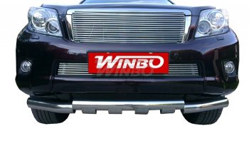 3 899 р. Решетка воздухозаборника переднего бампера WINBO Toyota Land Cruiser Prado J150 дорестайлинг (2009-2013). Увеличить фотографию 4