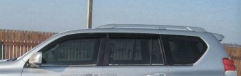 12 319 р. Рейлинги OE Style (серебристые) Toyota Land Cruiser Prado J150 1-ый рестайлинг (2013-2017). Увеличить фотографию 1