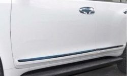 16 599 р. Молдинги CT Toyota Land Cruiser Prado J150 дорестайлинг (2009-2013) (Неокрашенные). Увеличить фотографию 1