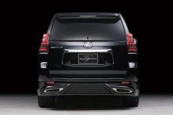 Накладка на задний бампер WALD BLACK BISON Toyota Land Cruiser Prado J150 дорестайлинг (2009-2013)