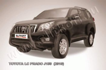 Кенгурятник d76 высокий Toyota (Тойота) Land Cruiser Prado (Лэнд)  J150 (2009-2013) J150 дорестайлинг