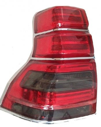 Левый фонарь SAT (дымчатый) Toyota Land Cruiser Prado J150 дорестайлинг (2009-2013)