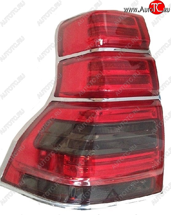 8 999 р. Левый фонарь SAT (дымчатый) Toyota Land Cruiser Prado J150 дорестайлинг (2009-2013)