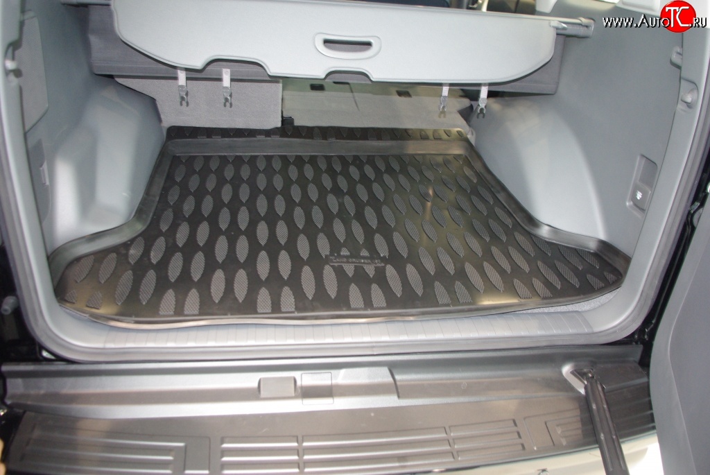 1 429 р. Коврик в багажник (5 мест) Aileron (полиуретан)  Toyota Land Cruiser Prado  J150 (2009-2013)