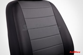 5 199 р. Чехлы на сиденья из экокожи Seintex  Toyota Land Cruiser Prado  J150 (2009-2013) (Черный). Увеличить фотографию 4