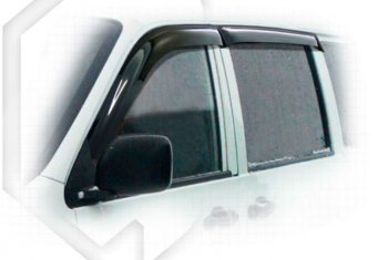 2 169 р. Дефлектор капота (R40G, R50G) CA-Plastiс Toyota LiteAce Noah (1996-2001) (Classic полупрозрачный, Без хром.молдинга). Увеличить фотографию 1
