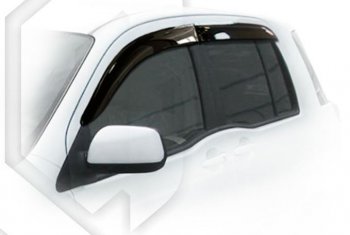2 169 р. Дефлектора окон CA-Plastic Toyota Raum (2003-2011) (Classic полупрозрачный, Без хром.молдинга). Увеличить фотографию 1