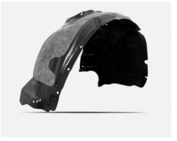 6 999 р. Правый подкрылок передний Totem (с шумоизоляцией)  Toyota RAV4  XA40 (2015-2019). Увеличить фотографию 1