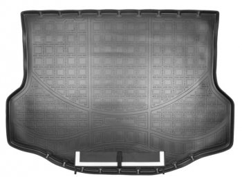2 989 р. Коврик в багажник Norplast (с докаткой)  Toyota RAV4  XA40 (2012-2019) (Черный с фартуком). Увеличить фотографию 1