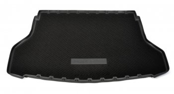 Комбинированый коврик с повышенной износостойкостью в багажник Unidec (полиуретан, текстиль, с докаткой) Toyota RAV4 XA40 5 дв. дорестайлинг (2012-2015)  (Черный)
