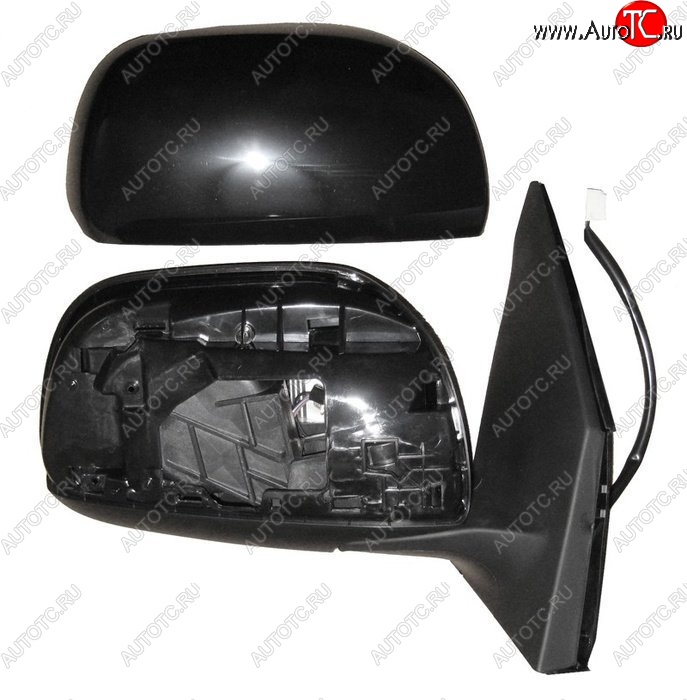 6 549 р. Правое боковое зеркало заднего вида (поворотник/обогрев) SAT  Toyota RAV4  XA305 (2005-2009) (Неокрашенное)