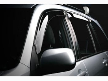 1 799 р. Дефлекторы окон (ветровики) SIM 4 шт  Toyota RAV4  XA305 (2005-2009). Увеличить фотографию 1