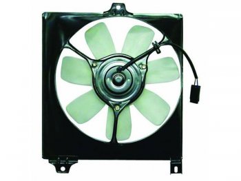 4 299 р. Вентилятор радиатора кондиционера в сборе (3SGE/3SFE) SAT  Toyota RAV4  XA10 (1994-1997). Увеличить фотографию 1