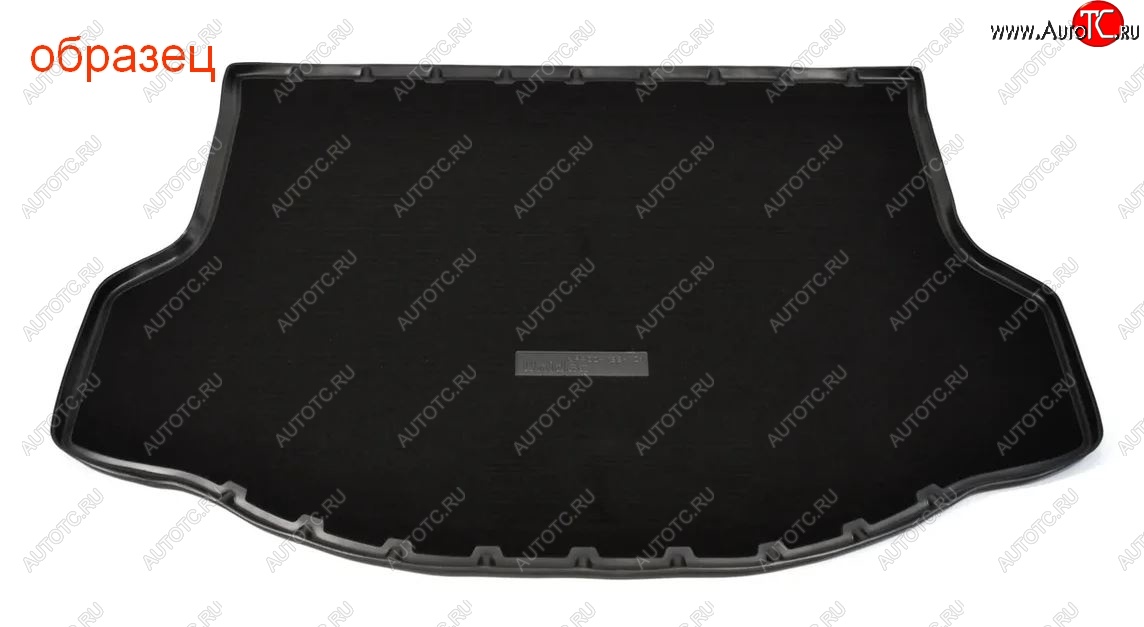 2 789 р. Комбинированый коврик с повышенной износостойкостью в багажник Unidec (полиуретан, текстиль)  Toyota RAV4  XA50 (2018-2024) (Черный)
