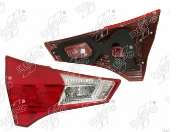 6 449 р. Левый фонарь в крышку багажника DEPO  Toyota RAV4  XA40 (2012-2015). Увеличить фотографию 1