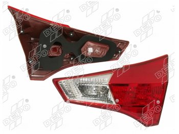 6 449 р. Правый фонарь в крышку багажника DEPO  Toyota RAV4  XA40 (2012-2015). Увеличить фотографию 1