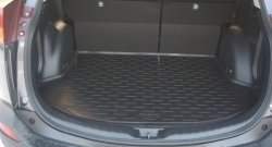 1 069 р. Коврик в багажник (докатка, ровный пол) Aileron (полиуретан) Toyota RAV4 XA40 5 дв. дорестайлинг (2012-2015). Увеличить фотографию 1