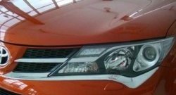 Нижние реснички на фары CT v1 Toyota RAV4 XA40 5 дв. дорестайлинг (2012-2015)