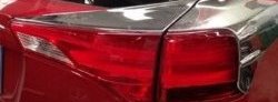 5 349 р. Реснички на фонари CT Toyota RAV4 XA40 5 дв. дорестайлинг (2012-2015). Увеличить фотографию 1