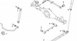 719 р. Полиуретановый сайлентблок тяги Панара задней подвески Точка Опоры  Toyota Rush  J200 (2006-2016). Увеличить фотографию 2