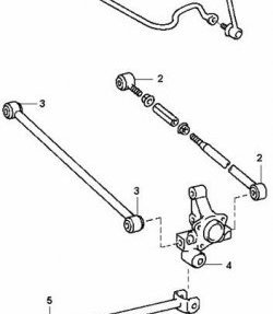 229 р. Полиуретановая втулка стабилизатора задней подвески Точка Опоры Toyota Scepter (1992-1996). Увеличить фотографию 2