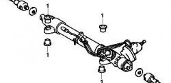 4 849 р. Полиуретановый комплект сайлентблоков рулевой рейки Точка Опоры  Toyota Tundra  XK50 (2007-2013). Увеличить фотографию 2