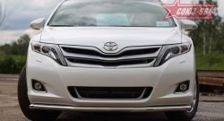 14 219 р. Защита переднего бампера одинарная Souz-96 (d60) Toyota Venza GV10 дорестайлинг (2008-2012). Увеличить фотографию 3