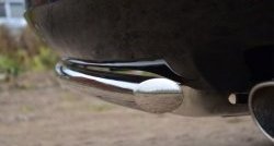 13 549 р. Одинарная защита заднего бампера из трубы диаметром 42 мм Russtal Toyota Venza GV10 рестайлинг (2012-2016). Увеличить фотографию 3