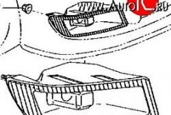 8 999 р. Правая противотуманная фара Оригинал Toyota Vios седан (2002-2005). Увеличить фотографию 1