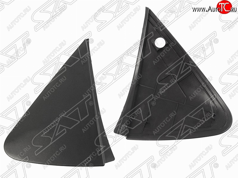 299 р. Правая накладка основания зеркала (треугольник) SAT  Toyota Vitz  XP90 - Yaris  XP90