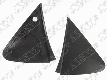 289 р. Левая накладка основания зеркала (треугольник) SAT  Toyota Vitz  XP90 - Yaris  XP90. Увеличить фотографию 1