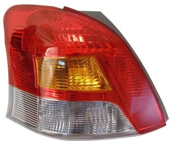2 899 р. Левый фонарь SAT (52-185) Toyota Vitz XP90 хэтчбэк 5 дв. дорестайлинг (2005-2007). Увеличить фотографию 1