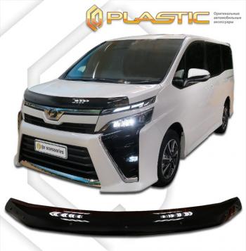 Дефлектор капота CA-Plastic Toyota (Тойота) Voxy (Вокси)  минивэн (2014-2017) минивэн R80 дорестайлинг