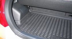 1 099 р. Коврик в багажник Element (полиуретан) (хетчбек)  Toyota Yaris  XP90 (2005-2010). Увеличить фотографию 2