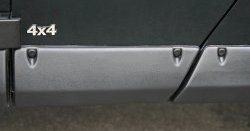 2 499 р. Молдинги RA (комплект) Уаз 469 (1972-2011) (Поверхность шагрень). Увеличить фотографию 2