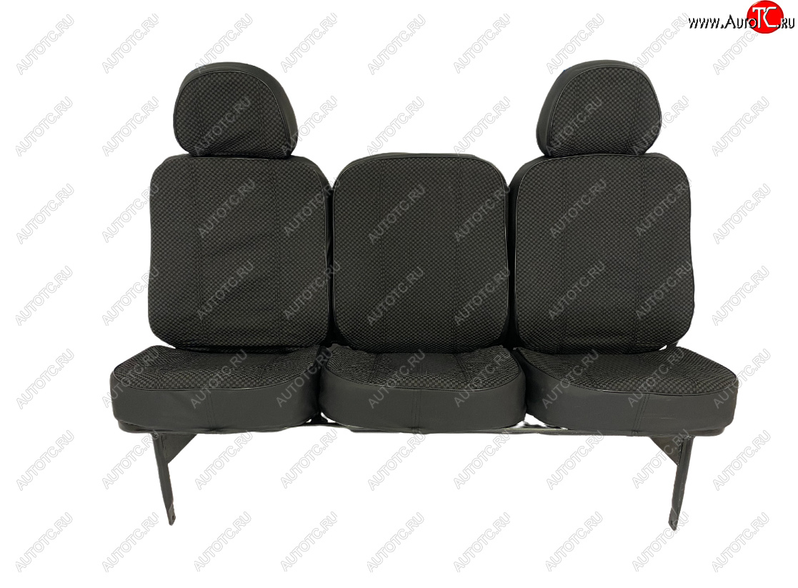 2 699 р. Чехлы сидений (задние, 3 места) Швейка ST  Уаз 469 (1972-2011) (с кантом)