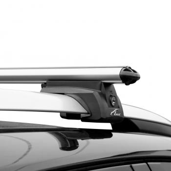 6 799 р. Багажник в сборе LUX Элегант Toyota 4Runner N280 рестайлинг (2013-2024) (поперечины аэро-классик, длина 120 см). Увеличить фотографию 3