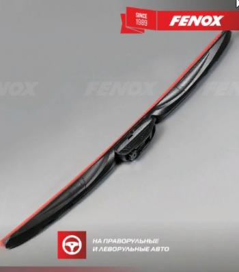 559 р. Щетка стеклоочистителя передняя (гибридная) FENOX Hybrid Vision Лада Приора 2170 седан дорестайлинг (2007-2014). Увеличить фотографию 8