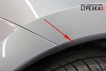1 949 р. Универсальный антискол колесных арок (134-139 см) Стрелка11 Mazda CX-5 KE дорестайлинг (2011-2014) (2 штуки). Увеличить фотографию 9