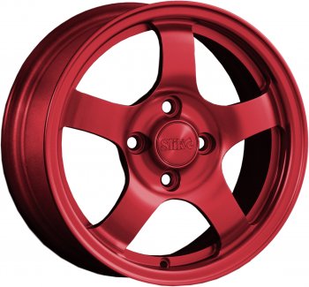Кованый диск Slik Classik 6x14 (Красный RED) Toyota Aqua P10 дорестайлинг (2011-2014) 4x100.0xDIA54.1xET39.0