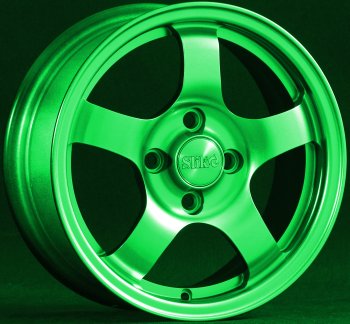 Кованый диск Slik Classik 6x14 (Ярко-зелёный)   (Цвет: Ярко-зелёный)