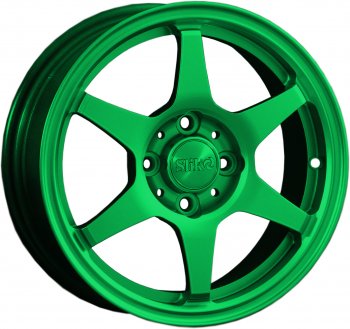 Кованый диск Slik Classik 6x14 (Зеленый)   (Цвет: Зеленый)